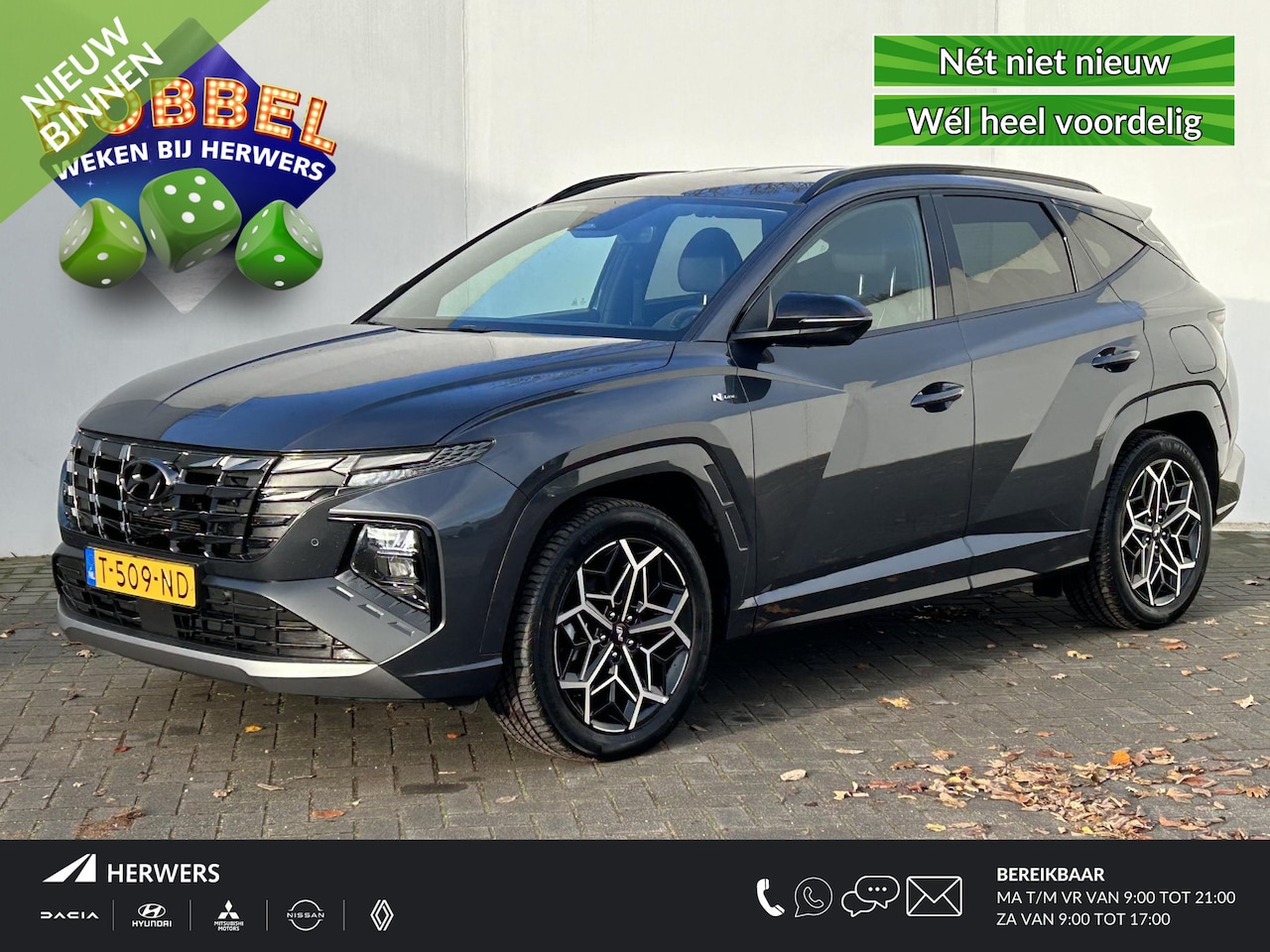 Hyundai Tucson - 1.6 T-GDI PHEV N Line 4WD / Trekhaak (1350KG Trekgewicht) / Cruise Control Adaptief / Navi - AutoWereld.nl