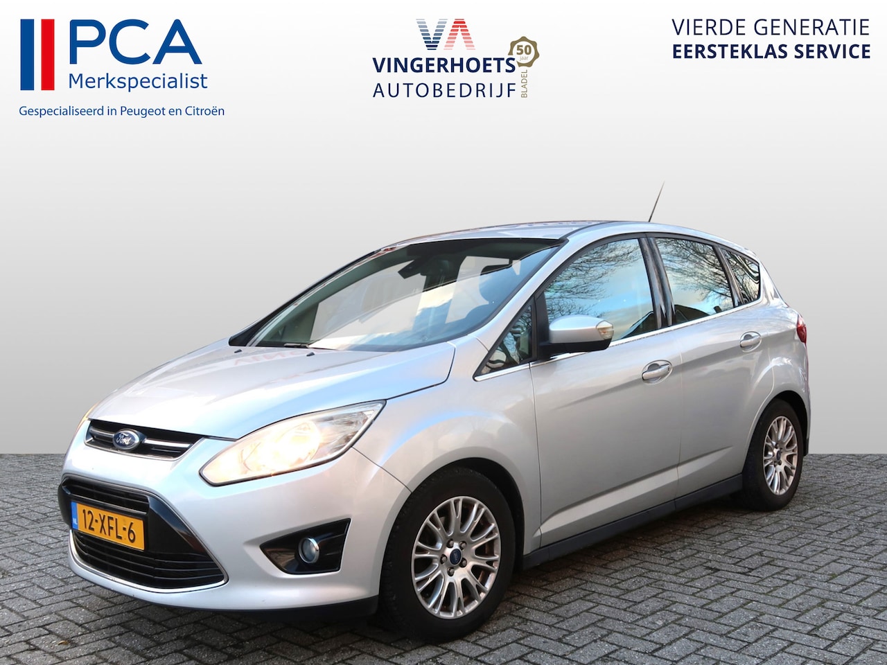 Ford C-Max - 1.6 Titanium * Navigatie * Hoge Zit * Climate & Cruise Control * Hele mooie auto en uitvoe - AutoWereld.nl