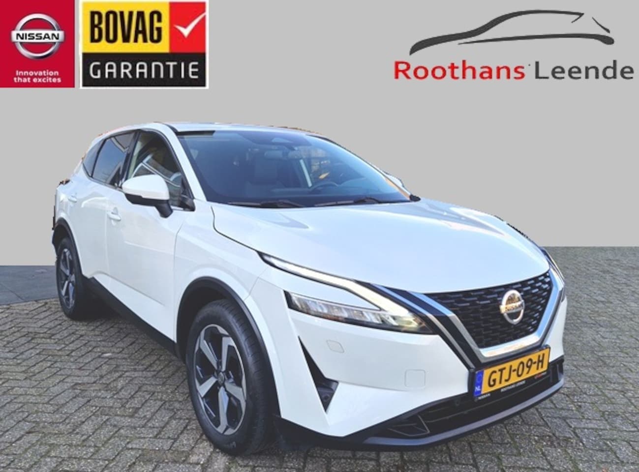 Nissan Qashqai - 1.3 158PK DIG-Turbo Mild-Hybrid X-Tronic A/T N-Connecta - Headup Display - Cold Pack & 18" - AutoWereld.nl