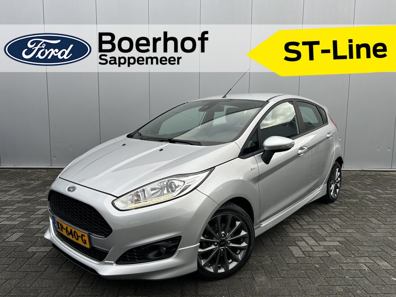 Ford Fiesta - EcoBoost 100 pk ST Line | Grote spoiler | Voorruitverwarming | Clima | Cruise | Dealeronde - AutoWereld.nl