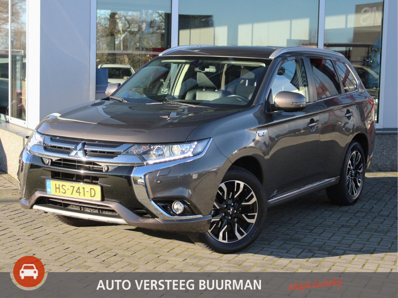 Mitsubishi Outlander - 2.0 PHEV Executive Edition Leder/Alcantara Bekleding, Cruise en Climate Control, Keyless G - AutoWereld.nl