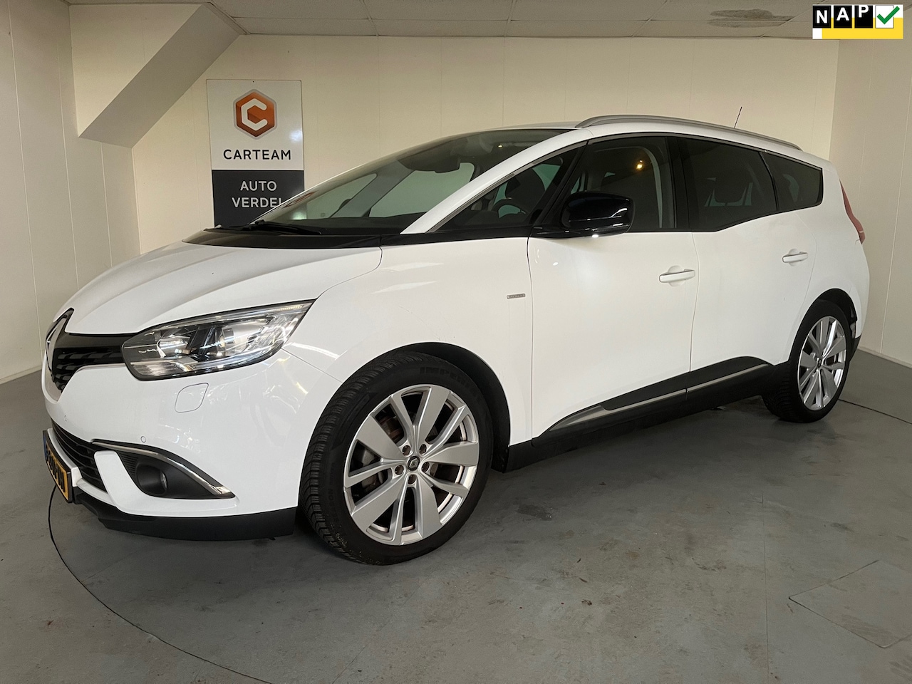 Renault Grand Scénic - 1.3 TCe Limited 7p. Airco, Navigatie,LMV, Automaat - AutoWereld.nl