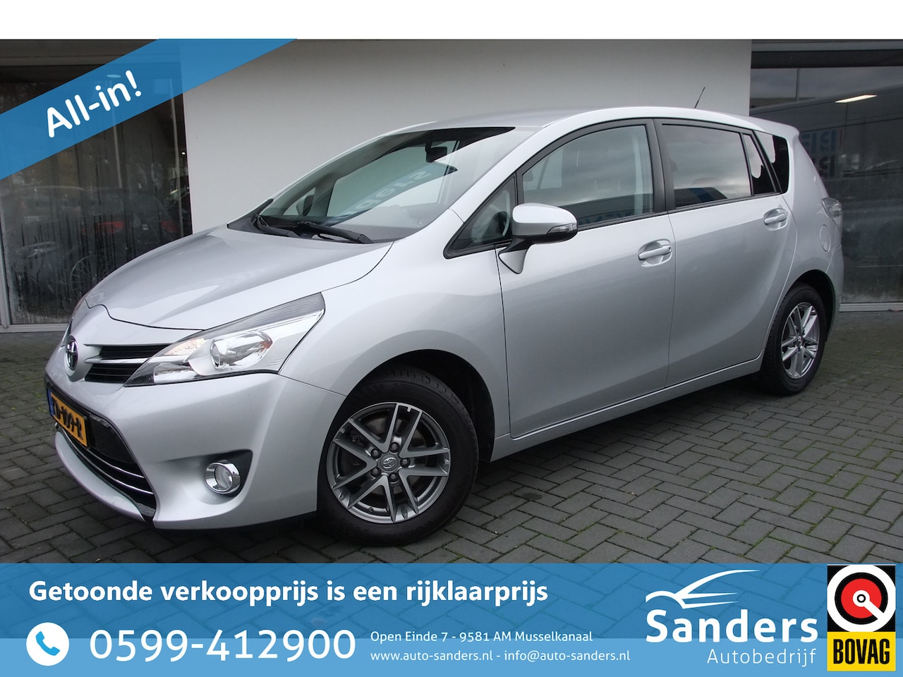 Toyota Verso - 1.8 VVT-i Business 7p. 1.8 VVT-i Business 7 persoons - AutoWereld.nl