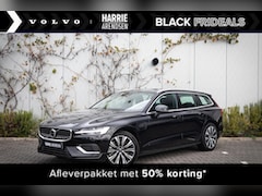 Volvo V60 - Recharge T6 AWD Plus Bright | Adaptieve Cruise Control | Trekhaak | Harman Kardon audio |