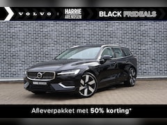 Volvo V60 - 2.0 T6 Recharge AWD Ultimate Bright | Stoel/Stuurverwarming | Rondomzichtcamera | Harman/K