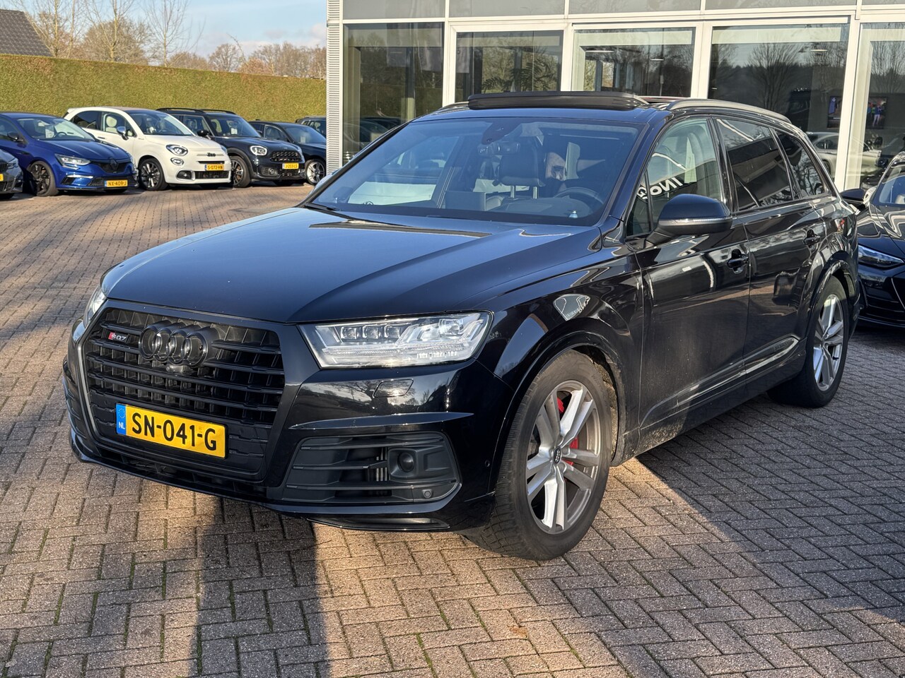 Audi Q7 SQ7 - 4.0 TDI quattro Pro Line + 7p / Trekhaak / Panoramadak / 360Camera / Head-up / 22'' / Luxe - AutoWereld.nl