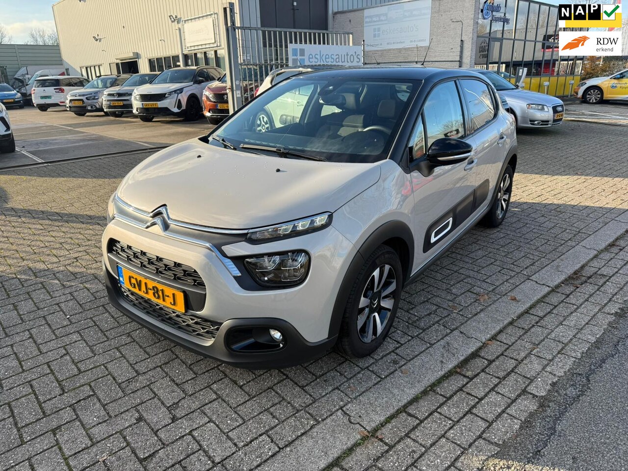 Citroën C3 - 1.2 PureTech Feel 1.2 PureTech Feel, Navi, 12 mnd Garantie - AutoWereld.nl