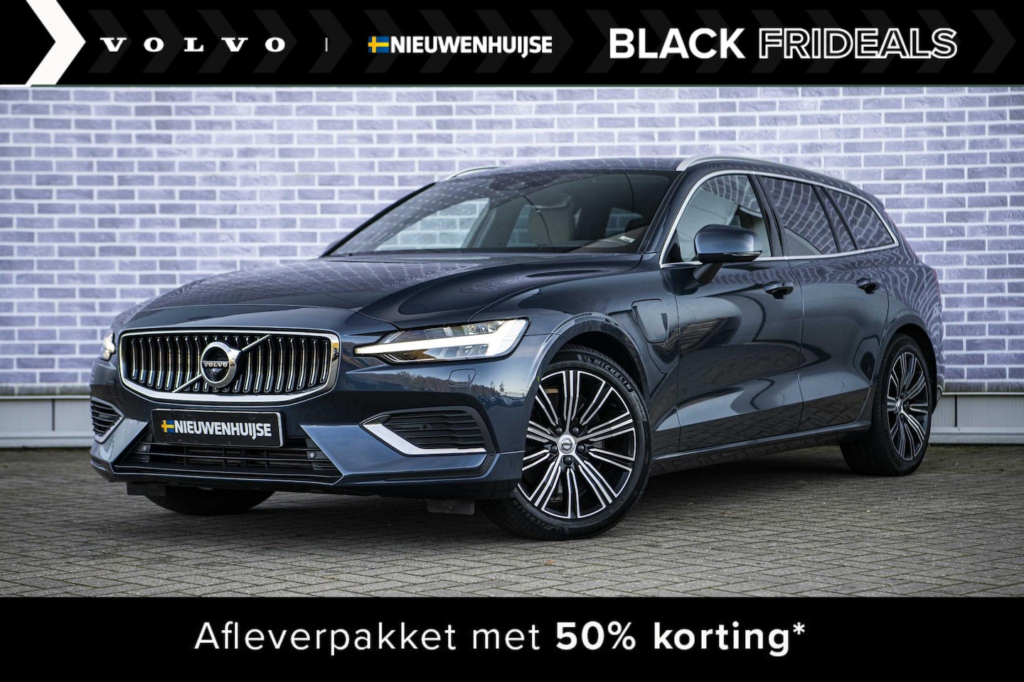 Volvo V60 - 2.0 T6 Recharge AWD Inscription | Trekhaak | Tailored Wool | Panoramadak | Harman/Kardon | - AutoWereld.nl