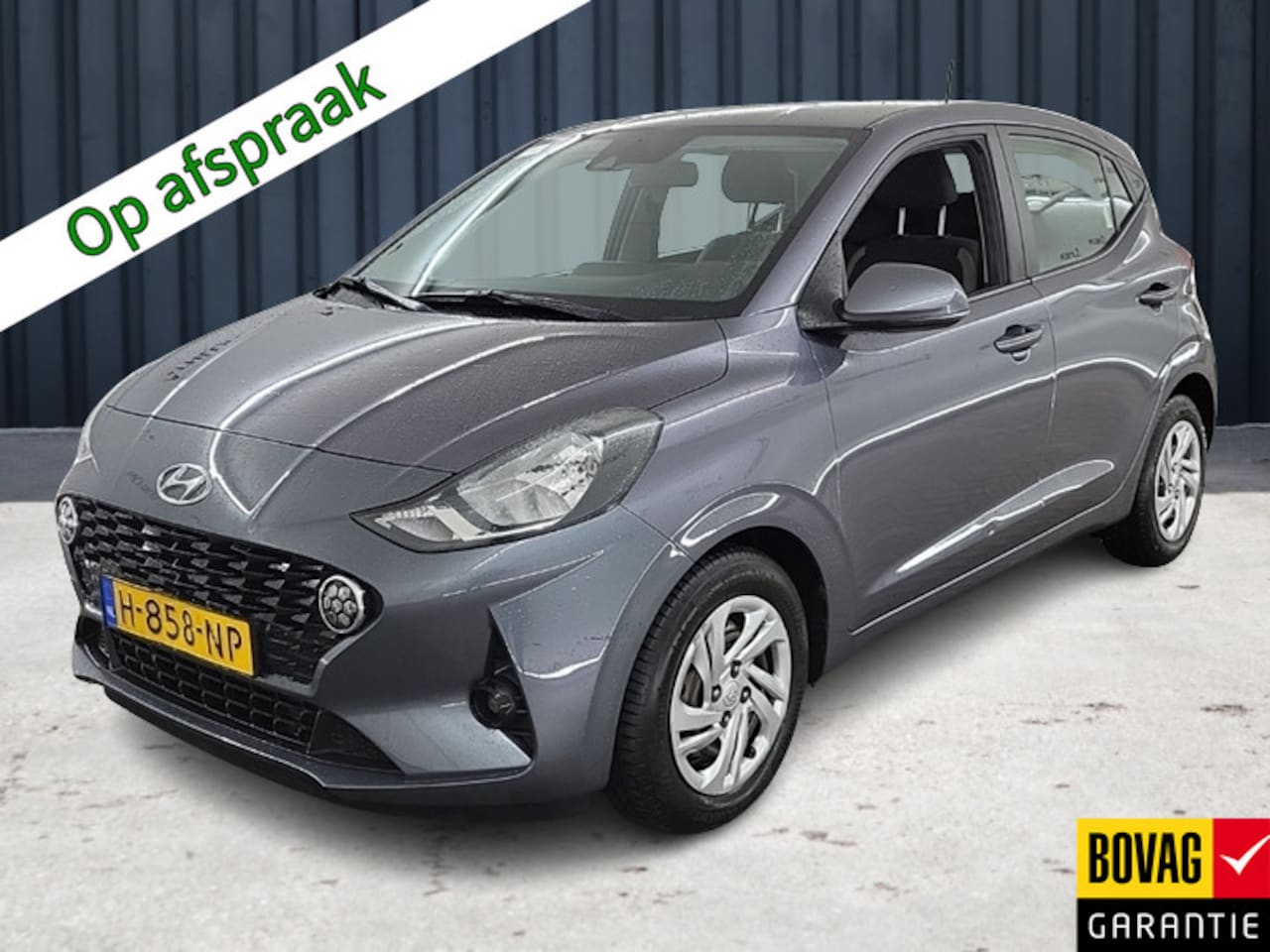 Hyundai i10 - 1.0 Comfort 5-zits (67 PK) 1e-Eig, Keurig-Onderh, 12-Mnd-BOVAG, NL-Auto, Navigatie/Apple-C - AutoWereld.nl