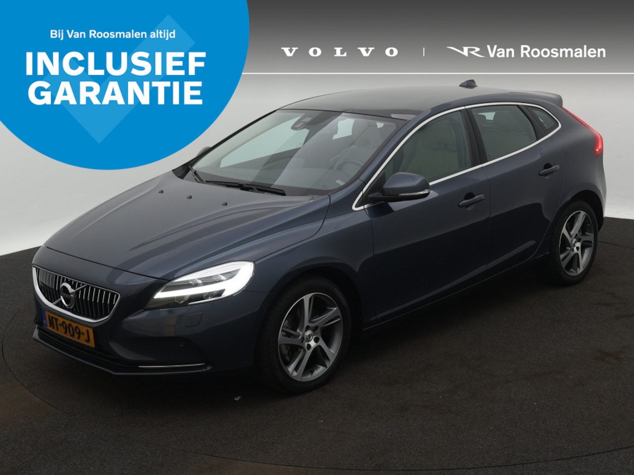 Volvo V40 - 2.0 T3 Nordic+ Luxury | Panoramadak | Lederen bekleding | Achter - AutoWereld.nl