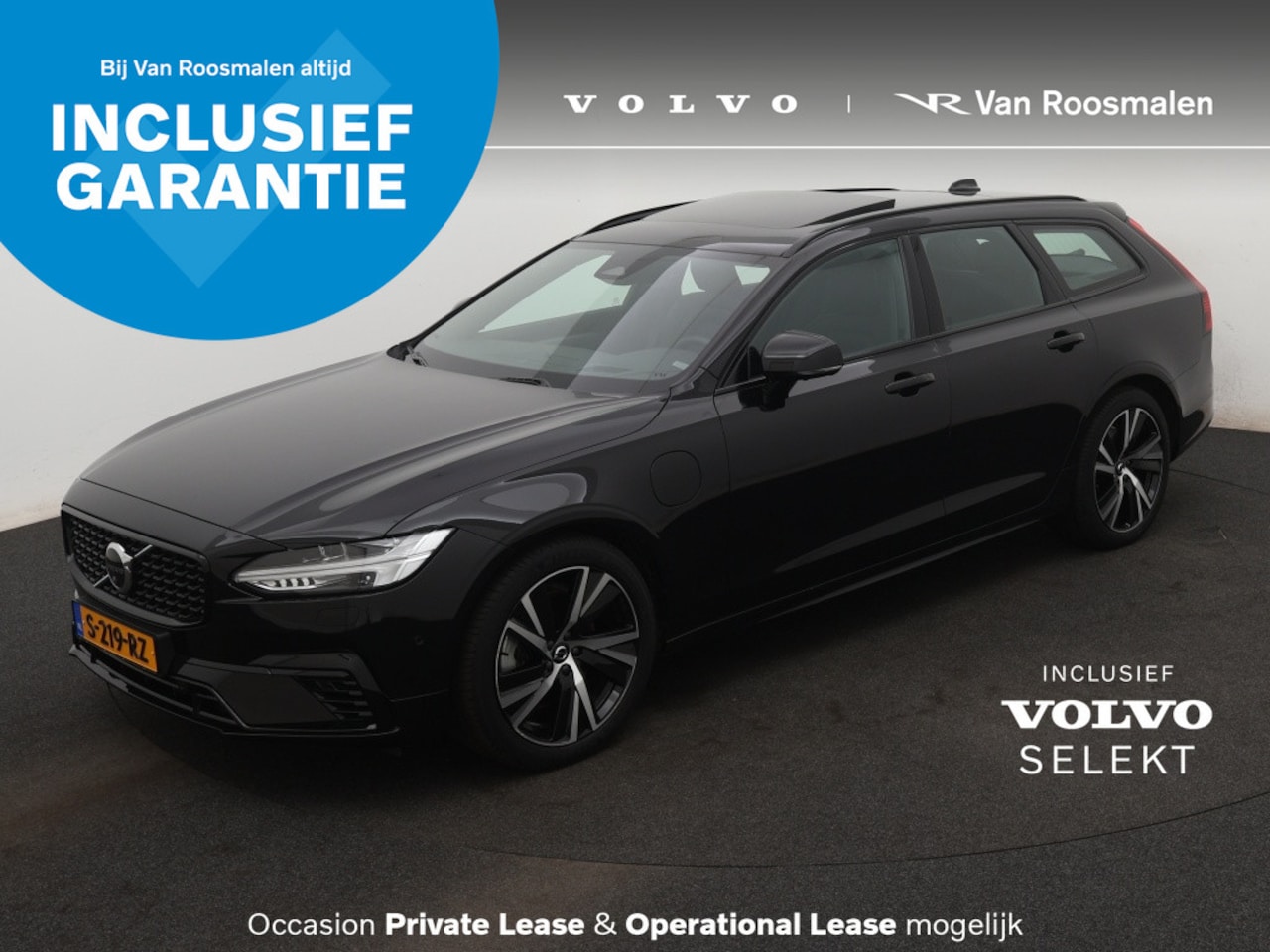 Volvo V90 - 2.0 T6 AWD Ultimate Dark | Trekhaak | Bowers&Wilkins | 360 grade - AutoWereld.nl