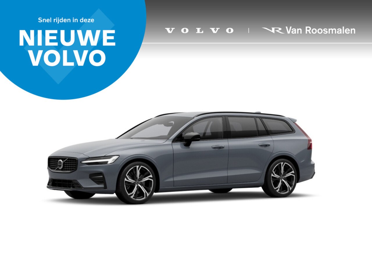 Volvo V60 - 2.0 B3 Plus Dark | 19"LM | Sport interieur | nieuw voorraad - AutoWereld.nl