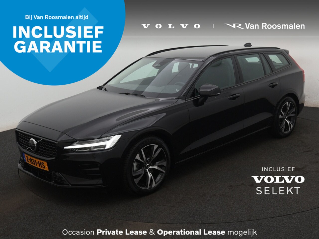 Volvo V60 - 2.0 B4 Plus Dark | Trekhaak | - AutoWereld.nl