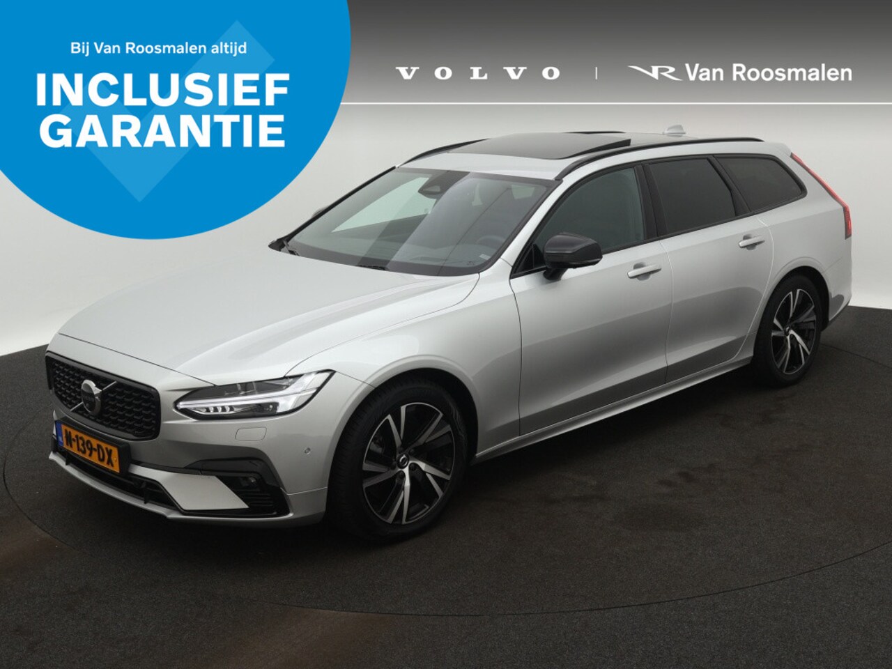 Volvo V90 - 2.0 B4 R-Design | panoramadak | 360 camera | sportinterieur | tr - AutoWereld.nl