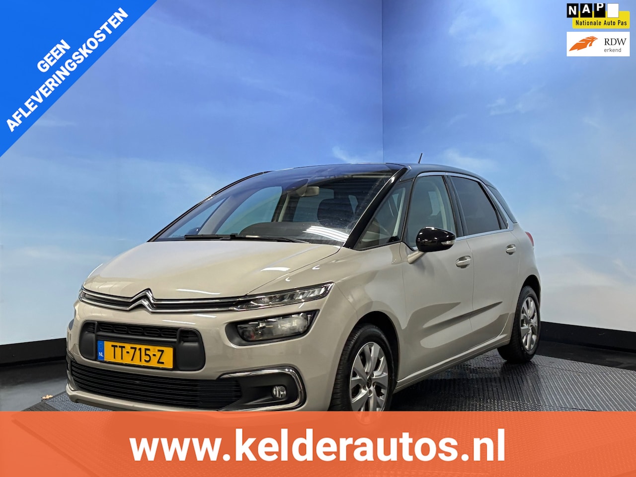 Citroën C4 SpaceTourer - 1.2 PureTech Business Navi | Clima | PDC| Cruise | Trekhaak - AutoWereld.nl