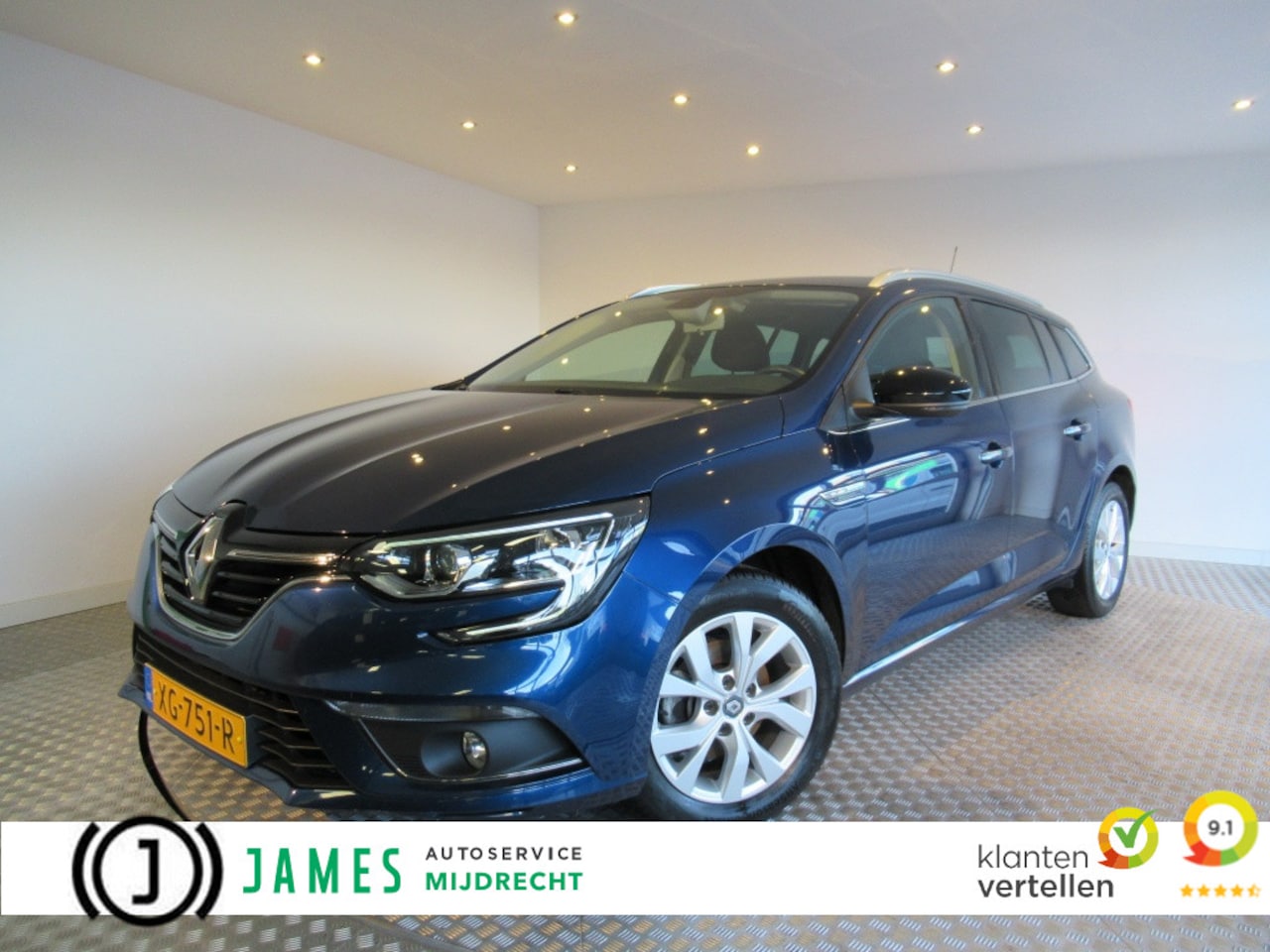 Renault Mégane Estate - 1.3 TCe Limited Navigatie, Parkeersensoren - AutoWereld.nl