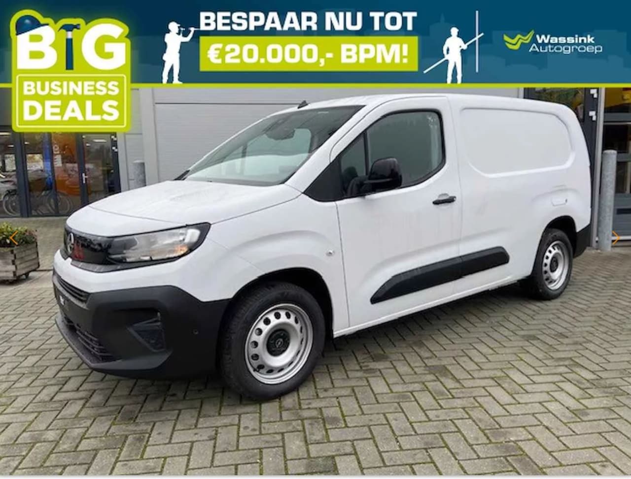 Opel Combo - Cargo GB 1.5 Diesel 102pk L2H1 1000 KG | Houten vloer en zijwand | Airco | Apple Carplay/A - AutoWereld.nl