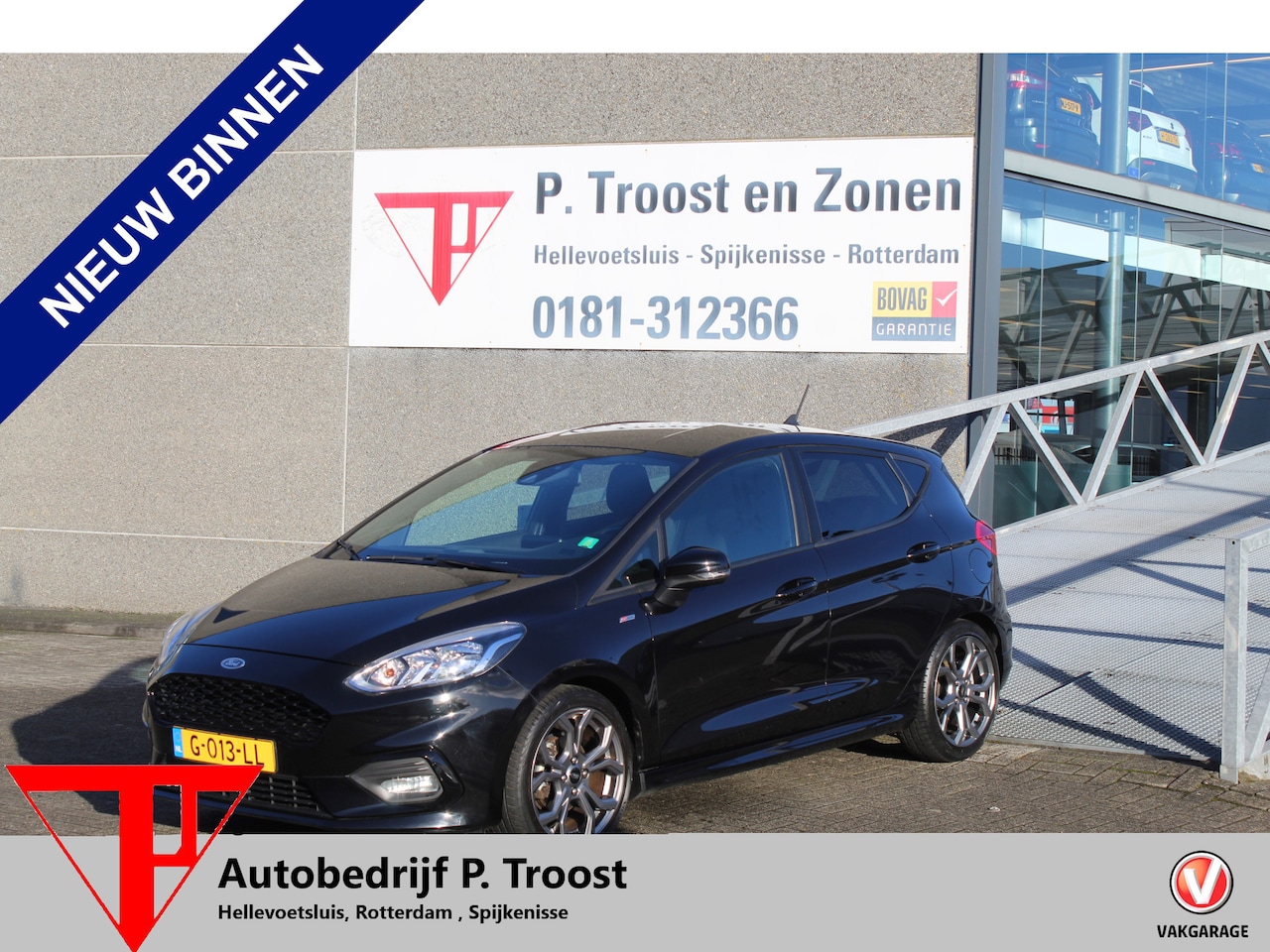 Ford Fiesta - 1.0 EcoBoost ST-Line B&O Geluidsysyteem/Cruise control/Climate control/Lane Assist/Apple C - AutoWereld.nl