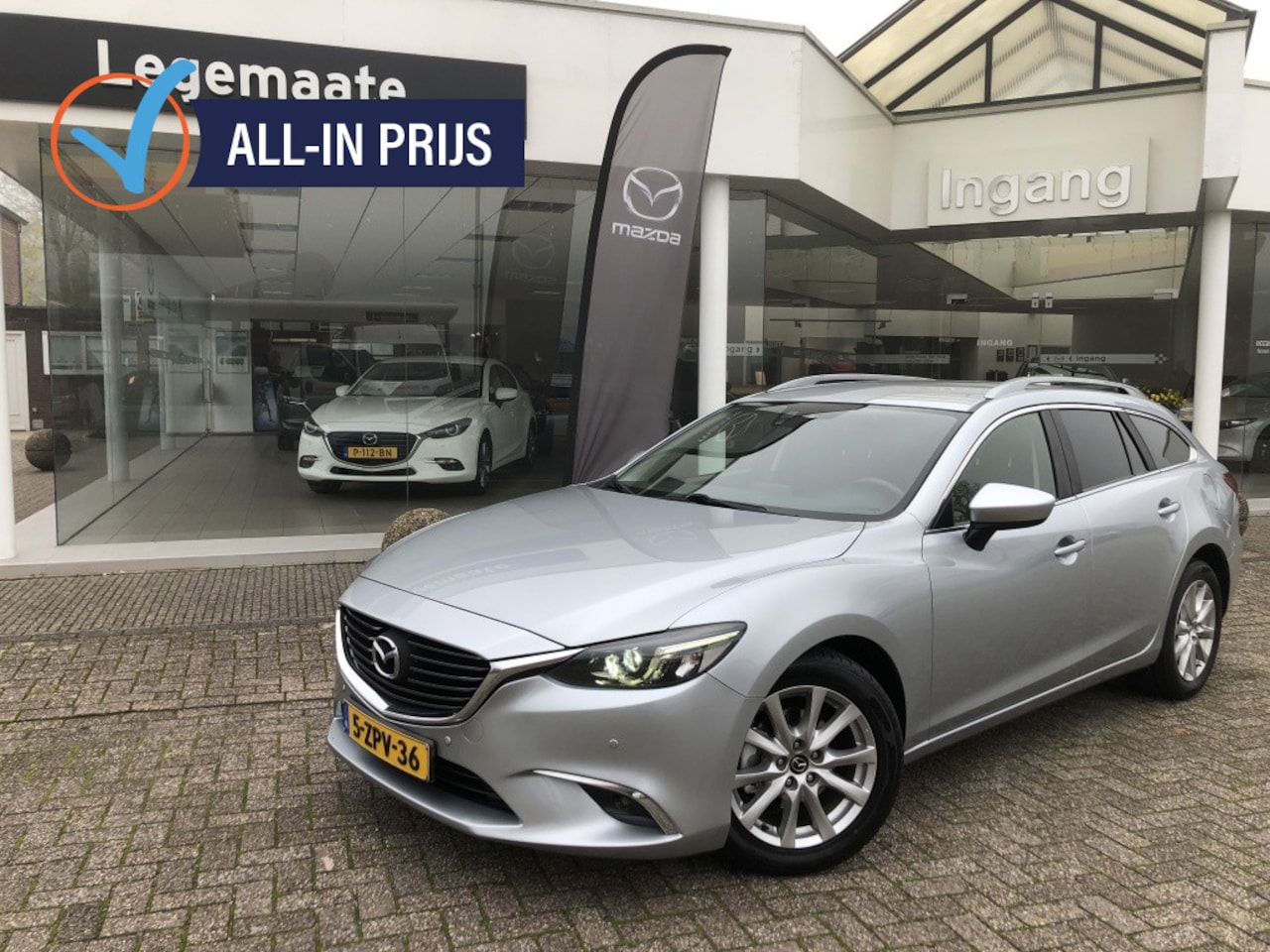 Mazda 6 Sportbreak - 2.0 SAG 165 TS+ Automaat Trekhaak - AutoWereld.nl