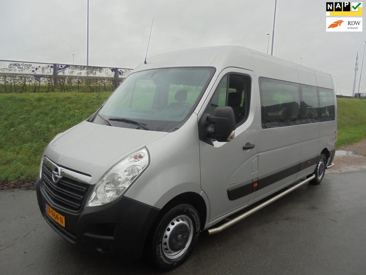 Opel Movano - Opel Movano L3 H2 9 persoons airco pdc 99.000km - AutoWereld.nl