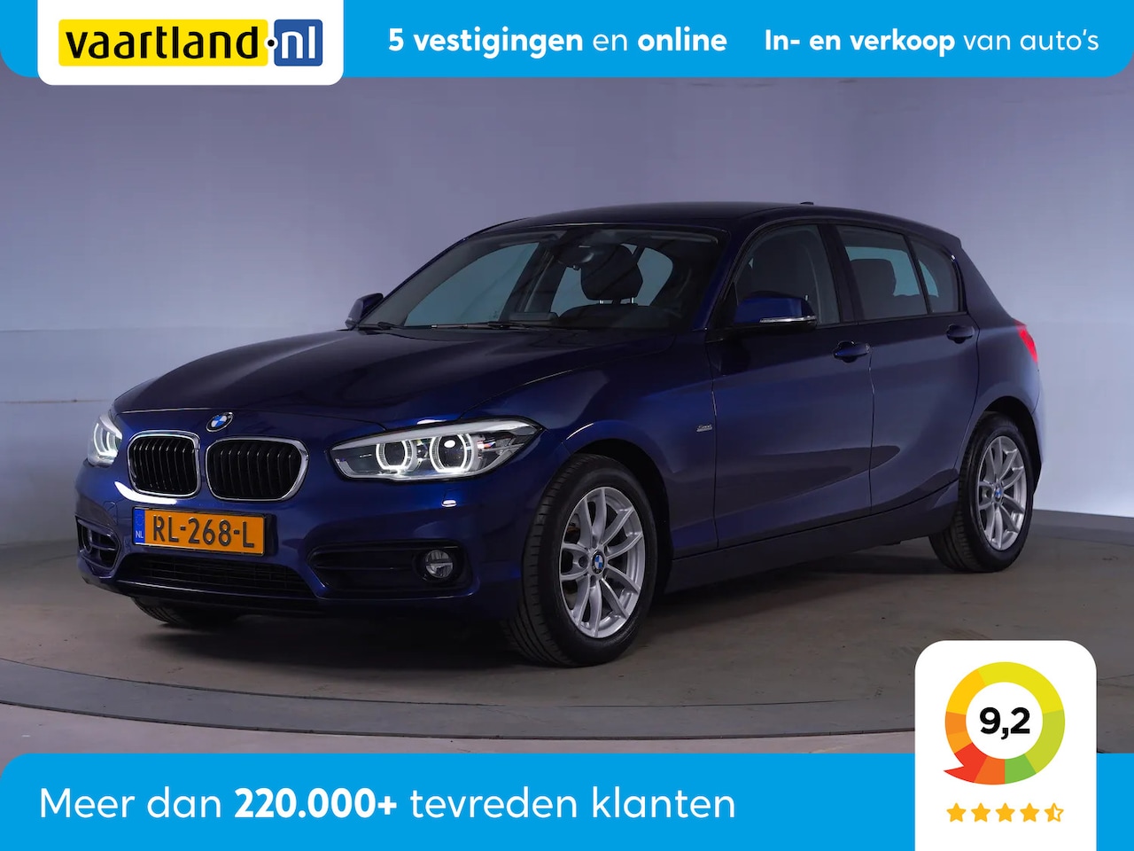 BMW 1-serie - 118i Executive Sportline Aut [ Nav Full Led Climate control] - AutoWereld.nl