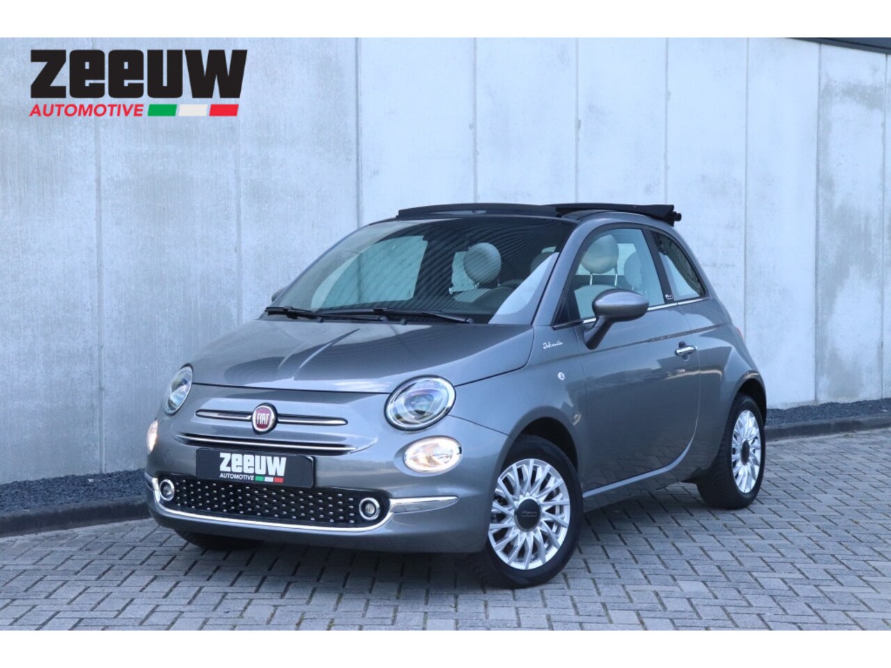 Fiat 500 C - 1.0 Hybrid 70 PK Dolcevita | Navi | Carplay | Clima | Cruise | 1 - AutoWereld.nl