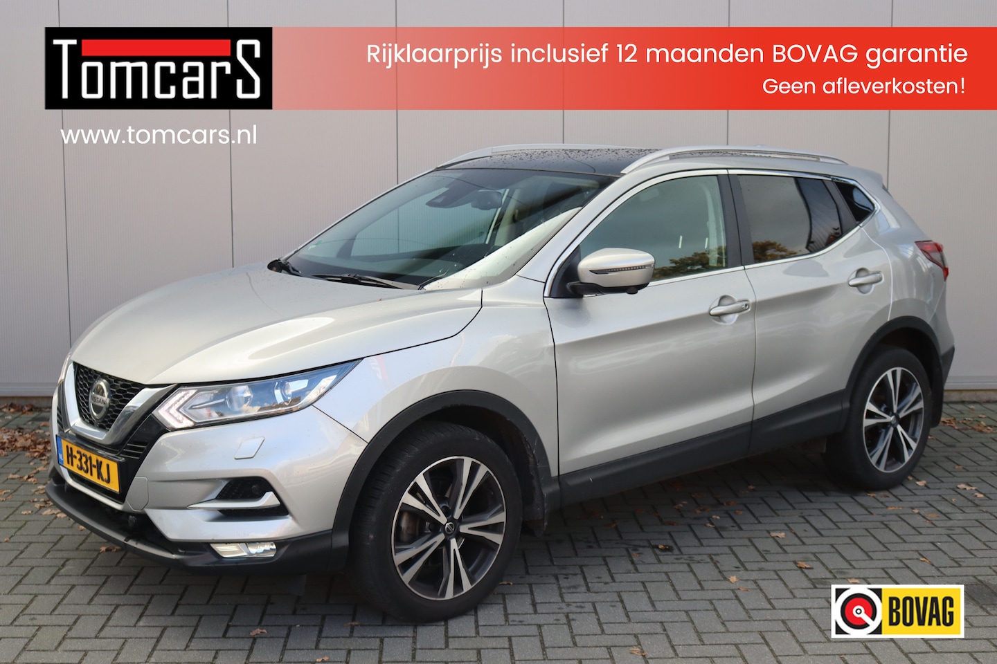 Nissan Qashqai - 1.3 DIG-T 140PK N-Connecta Navigatie/Pano-dak/Camera/Parkeerhulp/Stoelverwarming - AutoWereld.nl