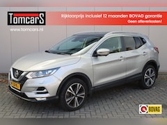 Nissan Qashqai - 1.3 DIG-T 140PK N-Connecta Navigatie/Pano-dak/Camera/Parkeerhulp/Stoelverwarming