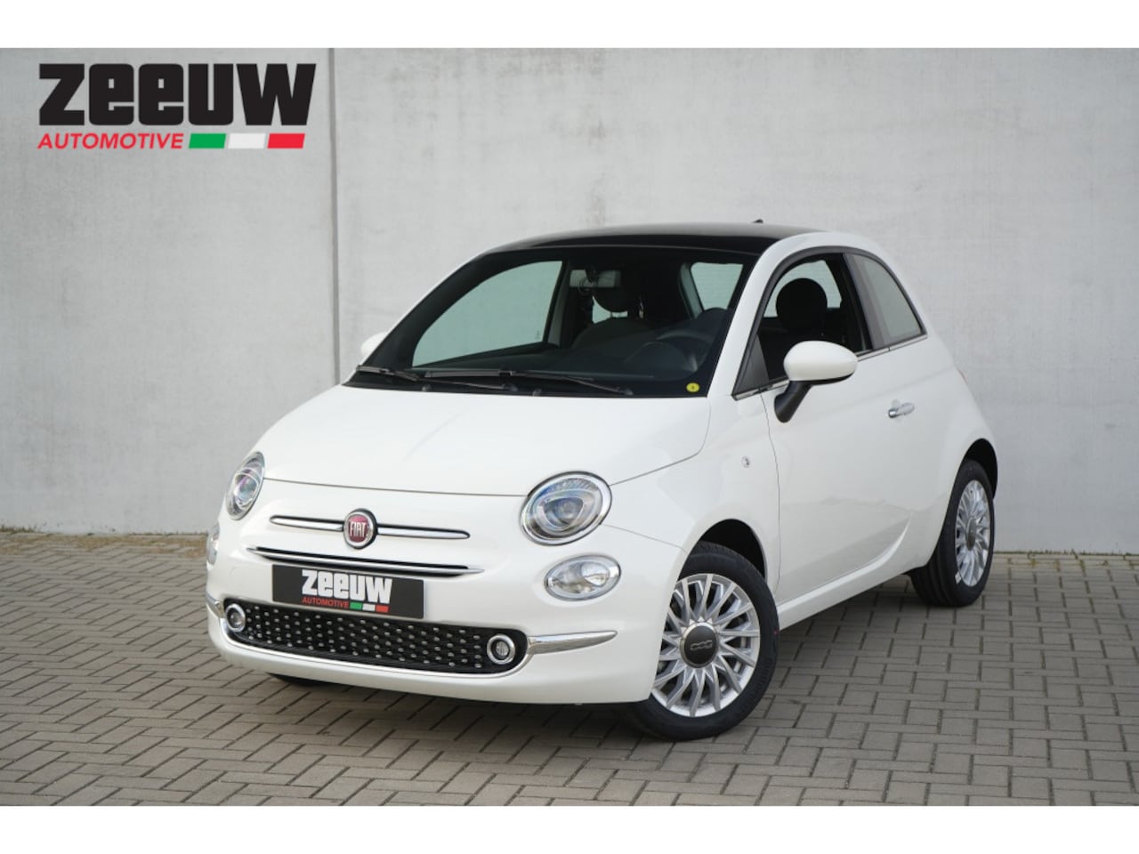 Fiat 500 - 1.0 Hybrid 70 PK Dolcevita | Carplay | Clima | Pano | 15" - AutoWereld.nl