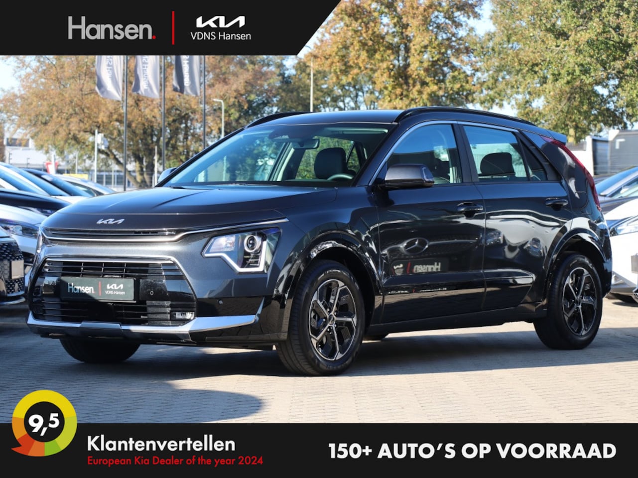 Kia Niro - 1.6 GDi Hybrid DynamicLine I Navi I Camera I Half-leder - AutoWereld.nl