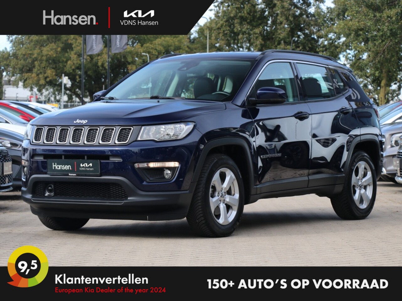 Jeep Compass - 1.4 MultiAir Longitude I Navi I Half-leder - AutoWereld.nl