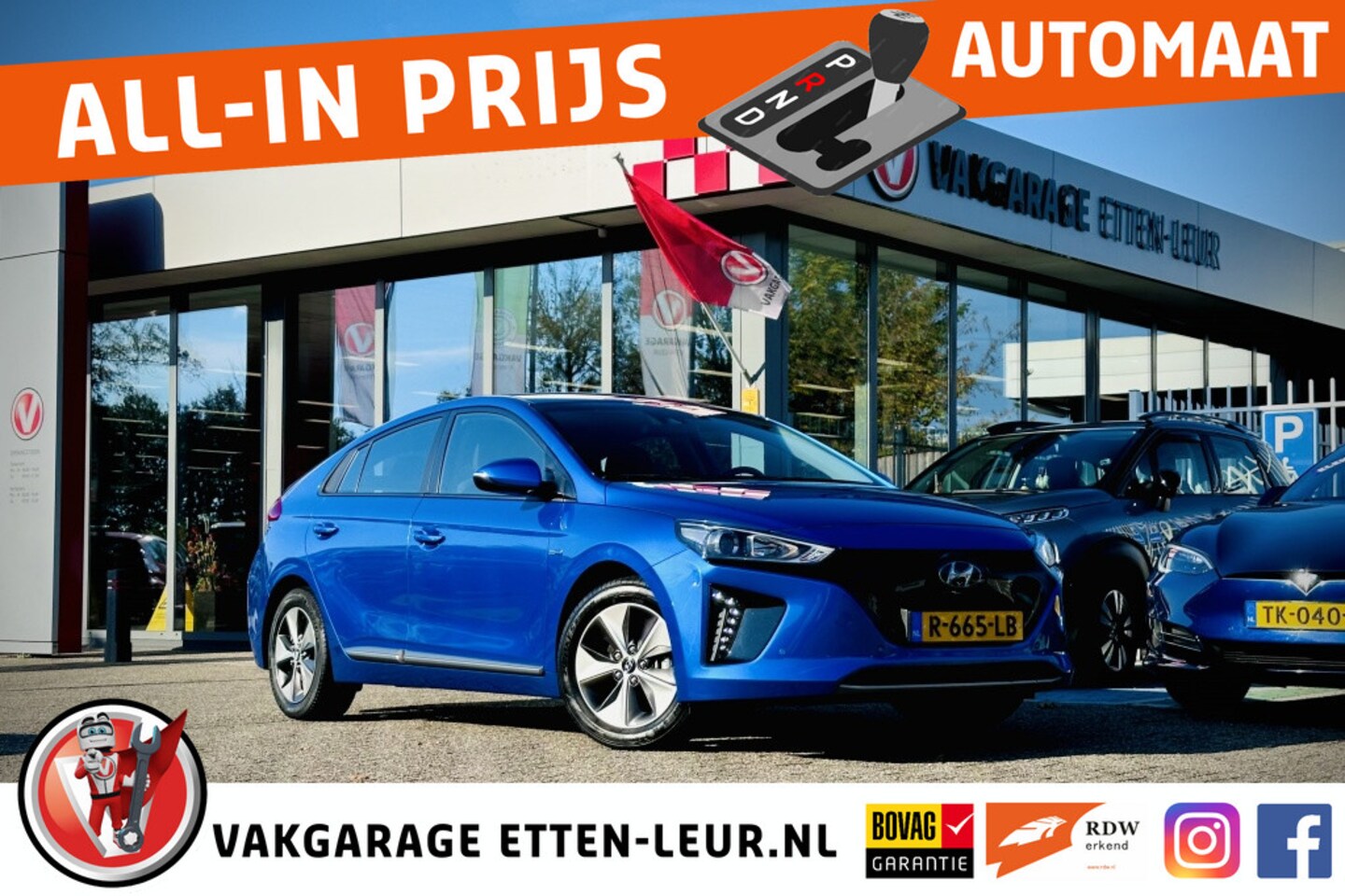 Hyundai IONIQ - Comfort EV Electric / TREKHAAK / CAMERA / CLIMATE CON - AutoWereld.nl