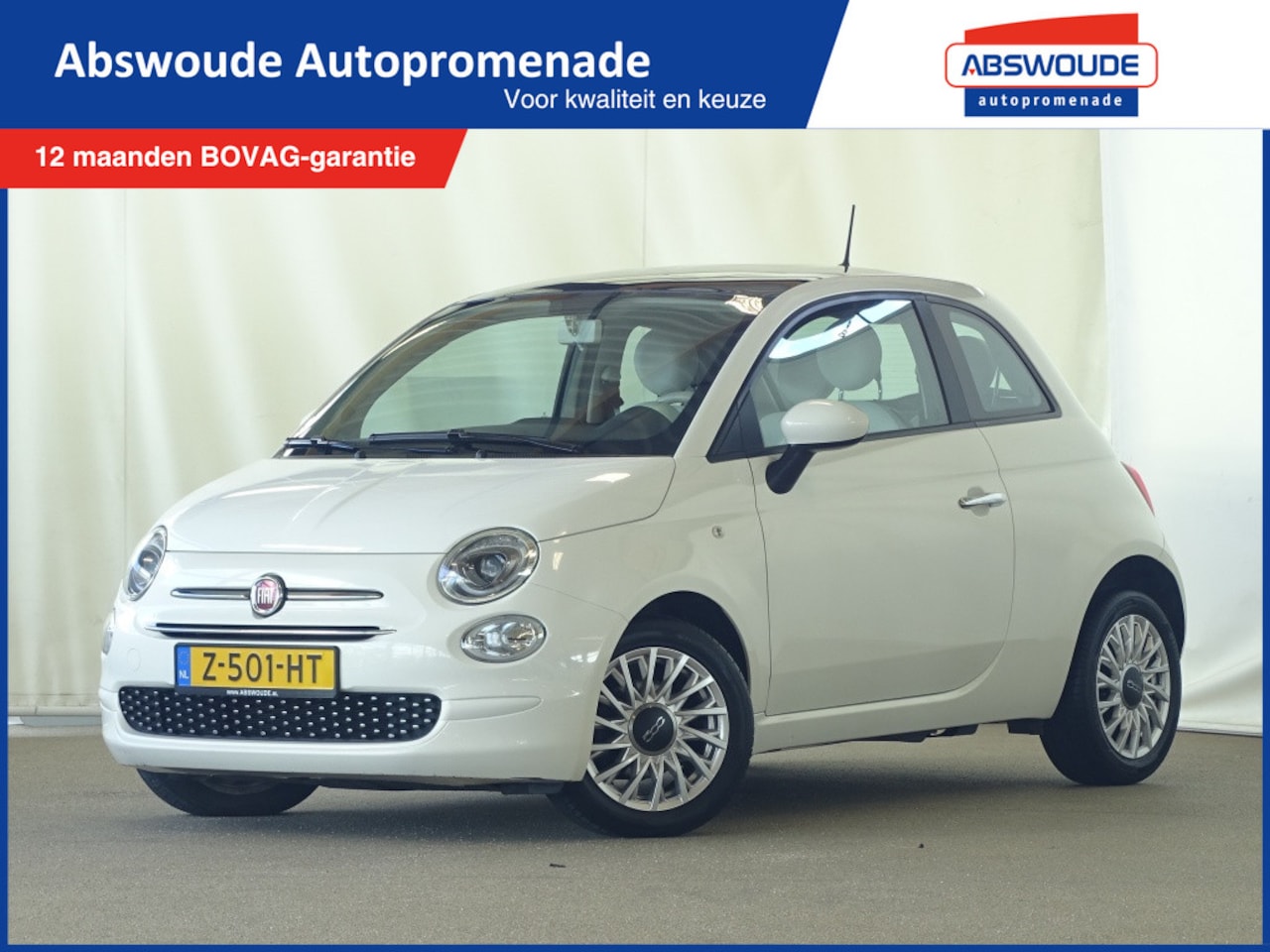 Fiat 500 - 1.0 Hybrid Lounge Climate Control - AutoWereld.nl