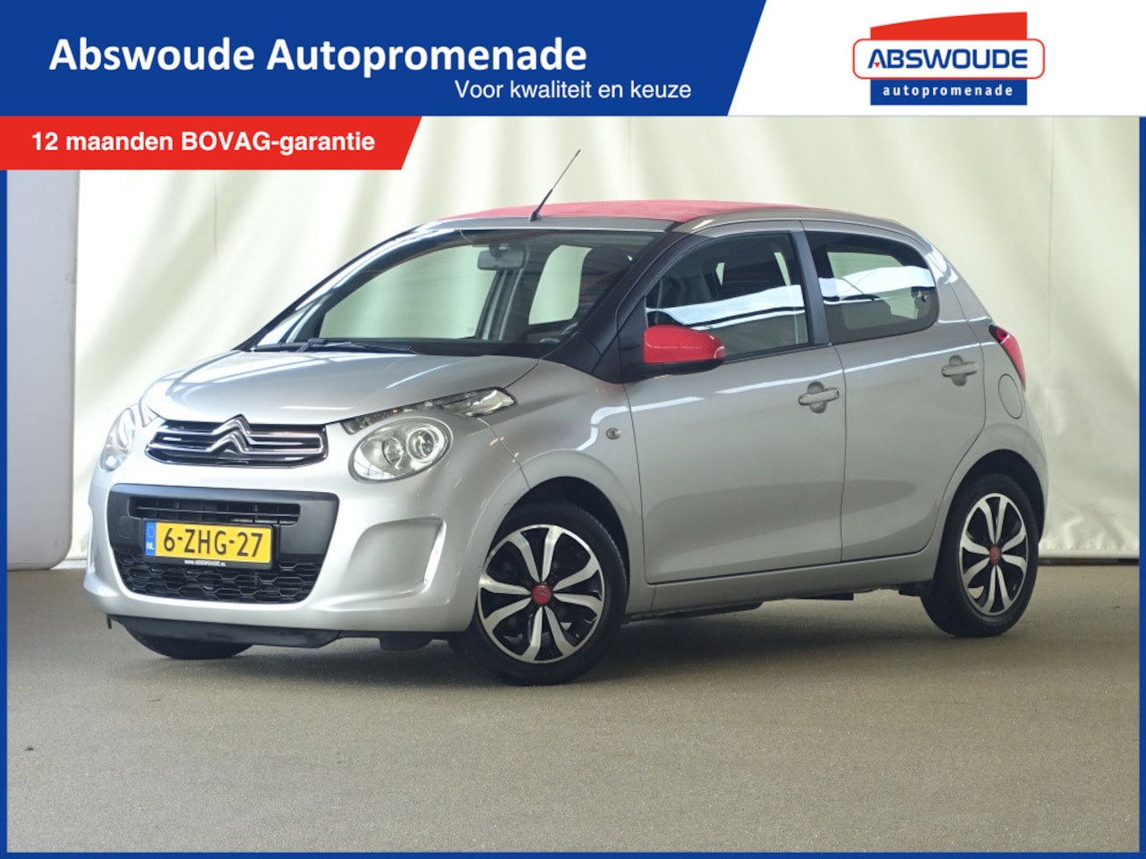 Citroën C1 - 1.0 e-VTi AirScape Feel | Cabriotop - AutoWereld.nl