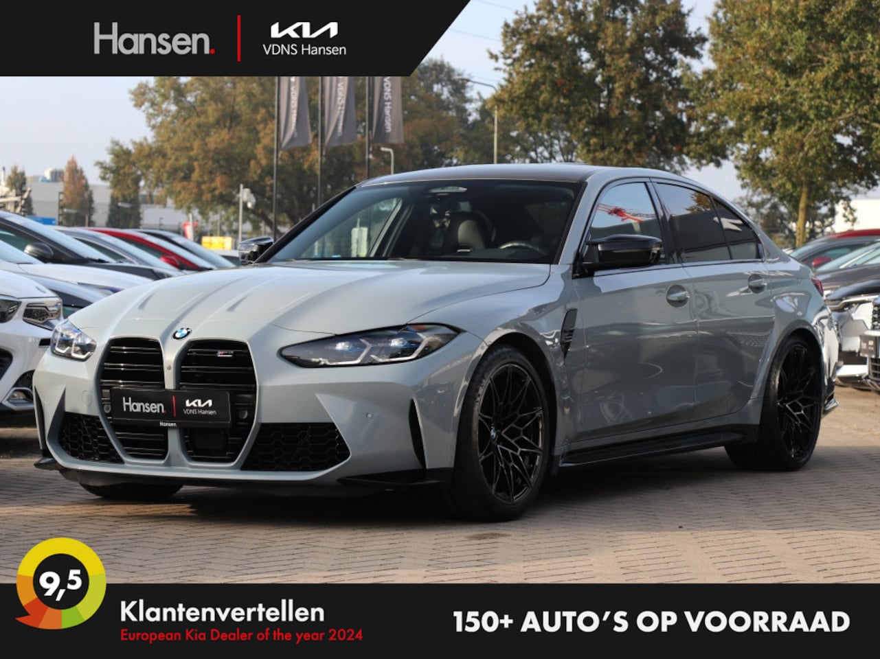 BMW M3 - 3-Serie Competition I Carbon I HarmanKardon I Head-up I Laser - AutoWereld.nl