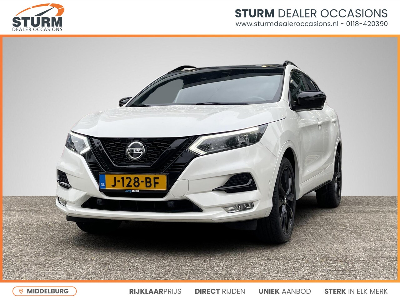 Nissan Qashqai - 1.3 DIG-T N-Tec | Panoramadak | Adapt. Cruise Control | LED | Apple Carplay/Android Auto | - AutoWereld.nl