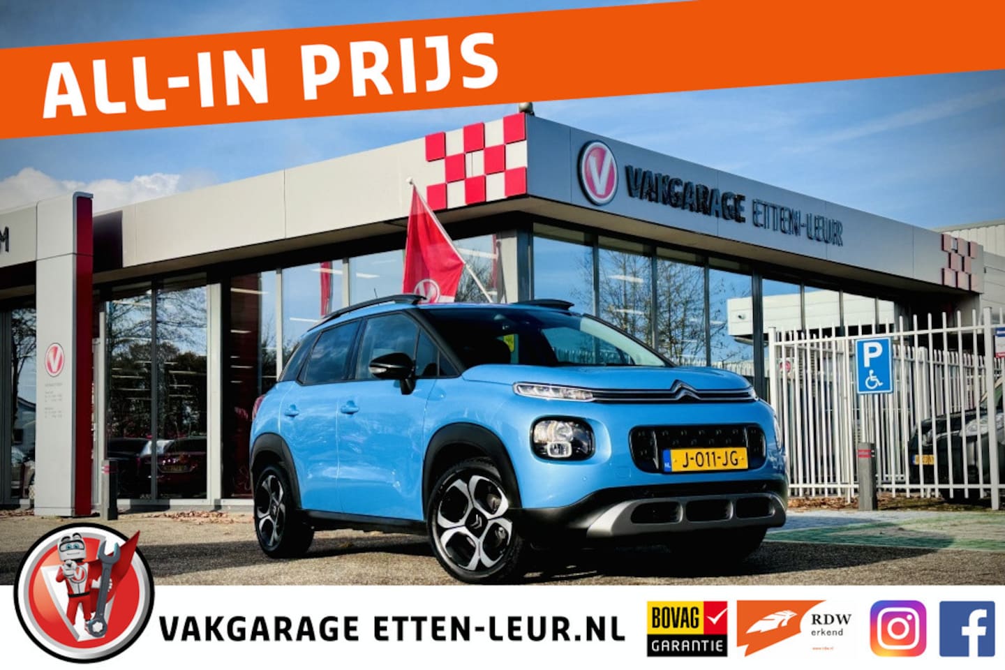 Citroën C3 Aircross - 1.2 PT S&S Shine / CAMERA / CLIMATE CONTROL - AutoWereld.nl