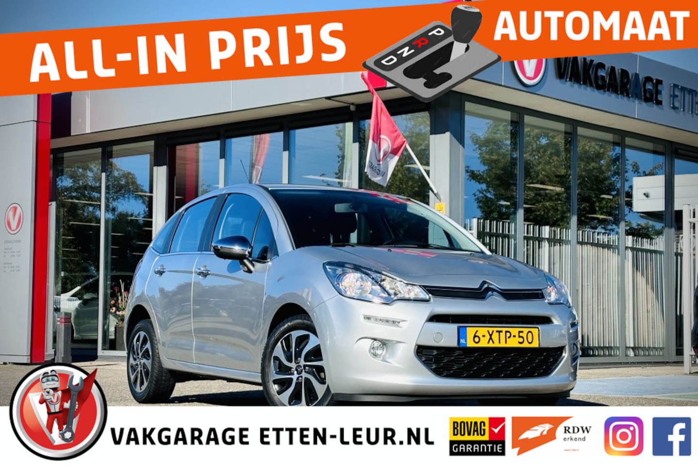 Citroën C3 - 1.2 PureT Collection / CLIMATE CONTROL / BLUETOOTH / CRUISE - AutoWereld.nl