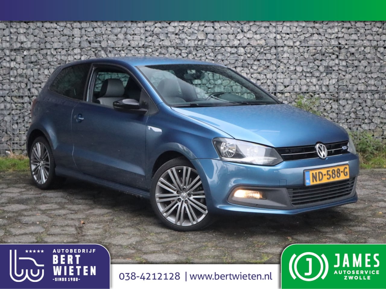 Volkswagen Polo - 1.4 TSI BlueGT | GT Line | Navi | Cruise - AutoWereld.nl