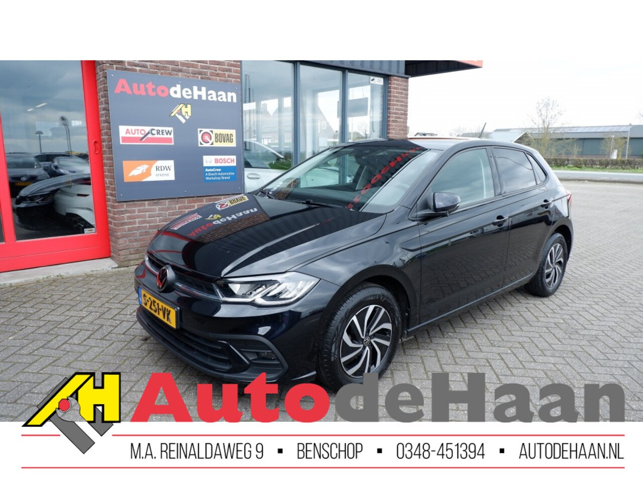 Volkswagen Polo - 1.0 TSI Life Camera/Lane-assist/Navi/LED/DAB/airco - AutoWereld.nl