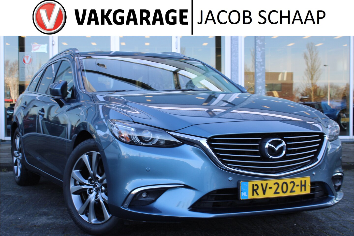 Mazda 6 Sportbreak - 2.0 SkyActiv-G 165 GT-M / Leer / Elec Stoel / Climate Control / Park Assist Camera / Navig - AutoWereld.nl