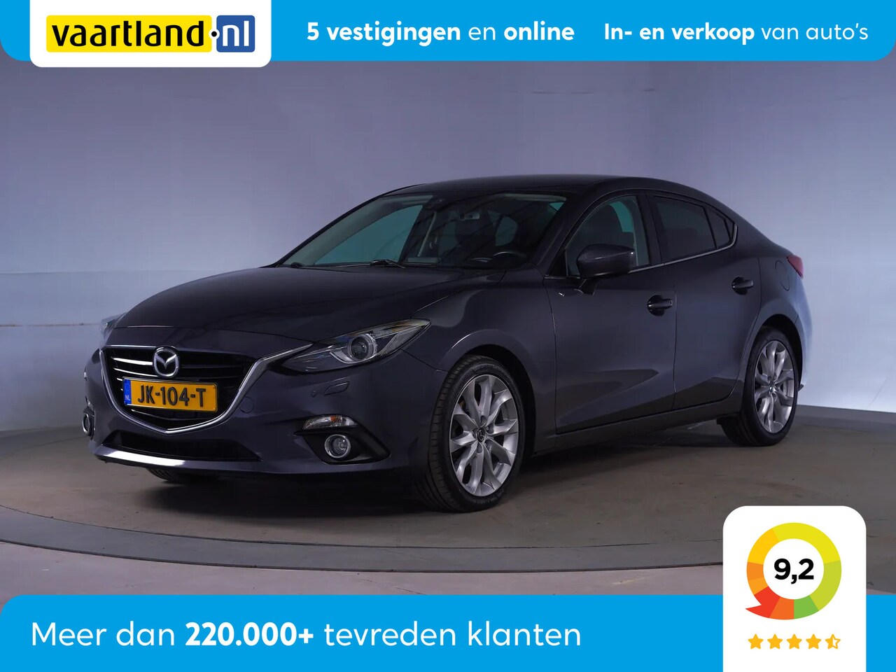 Mazda 3 - 2.0 GT-M[Elektr. Stoel Led Head Up Display] - AutoWereld.nl