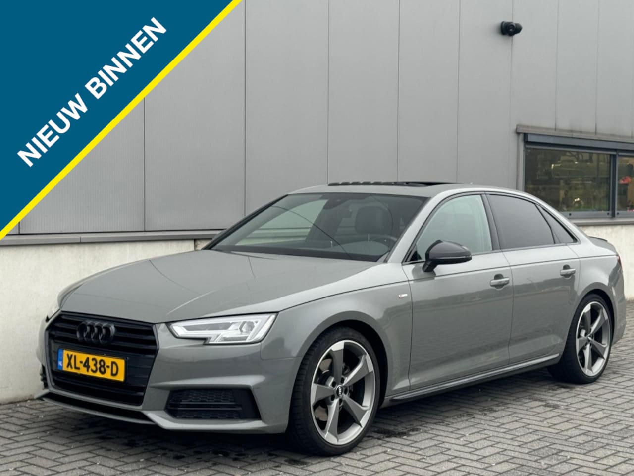 Audi A4 Limousine - 1.4 TFSI 3x S line FULL 2019 SCHUIFDAK NAVI LEDER CR CONTROL - AutoWereld.nl