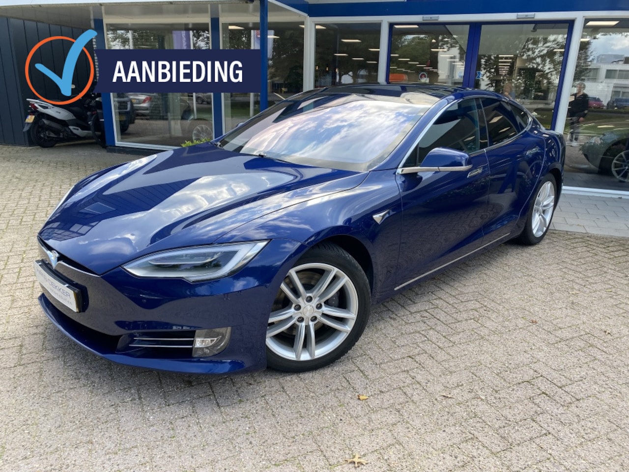 Tesla Model S - 75D Premium Interieur I Luchtvering I Panoramadak - AutoWereld.nl