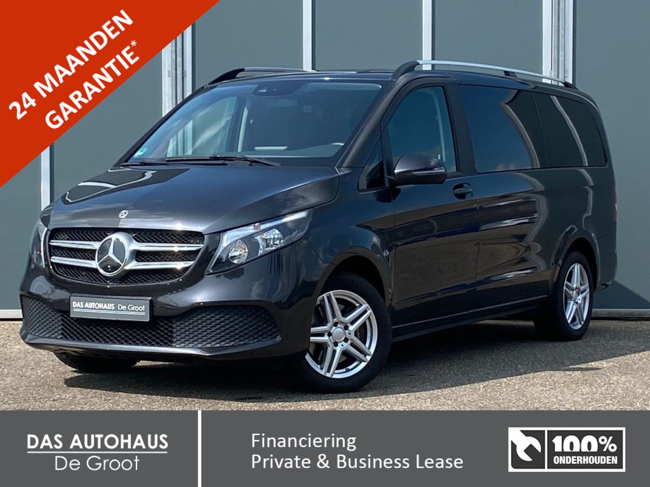 Mercedes-Benz V-klasse - V 250 d Edition 4MATIC Lang 6/8p. | Incl. BTW/BPM | Standkachel - AutoWereld.nl