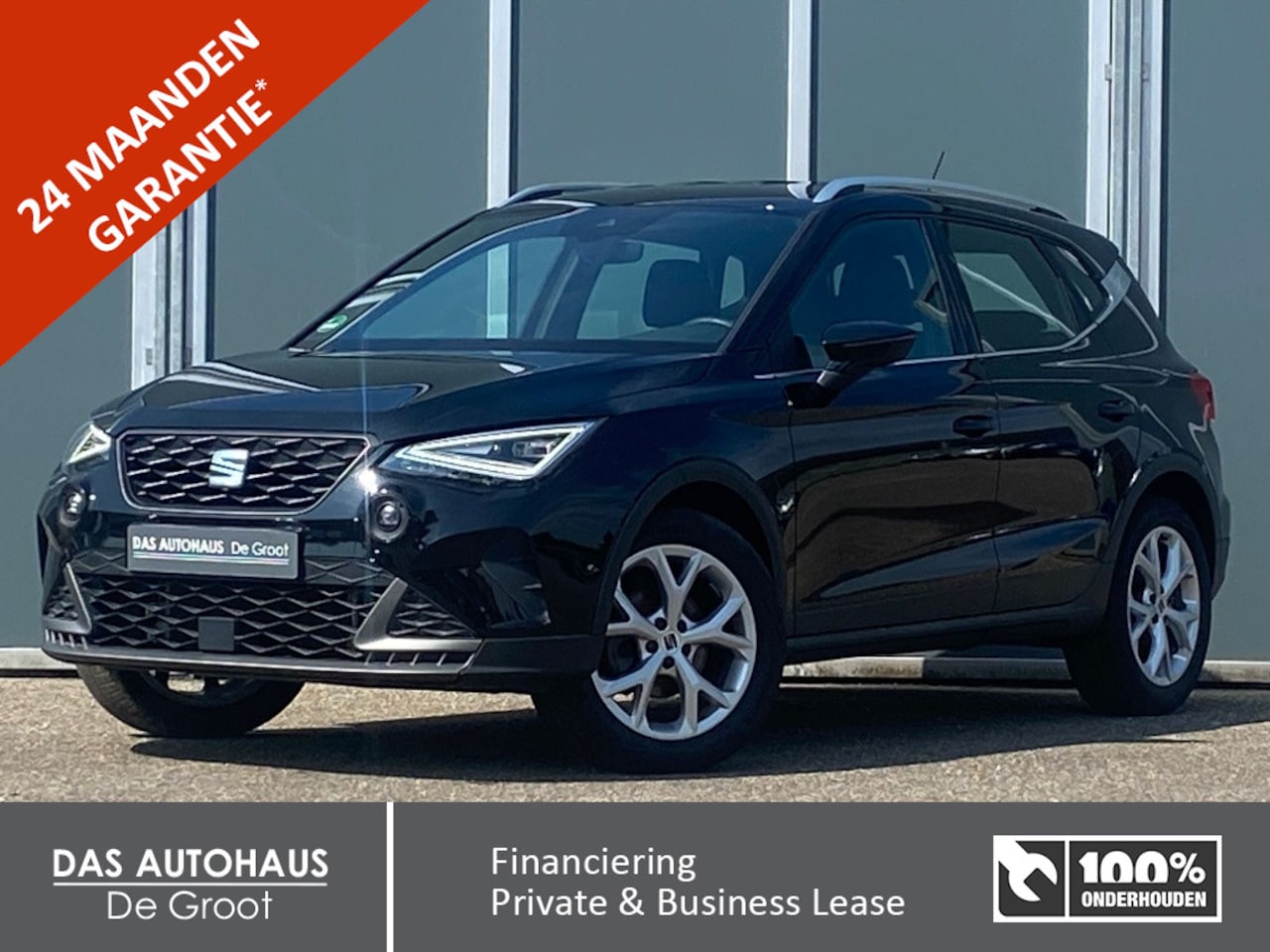 Seat Arona - 1.5 TSI 150pk DSG FR Business | Matrix LED | Navi | Climate - AutoWereld.nl