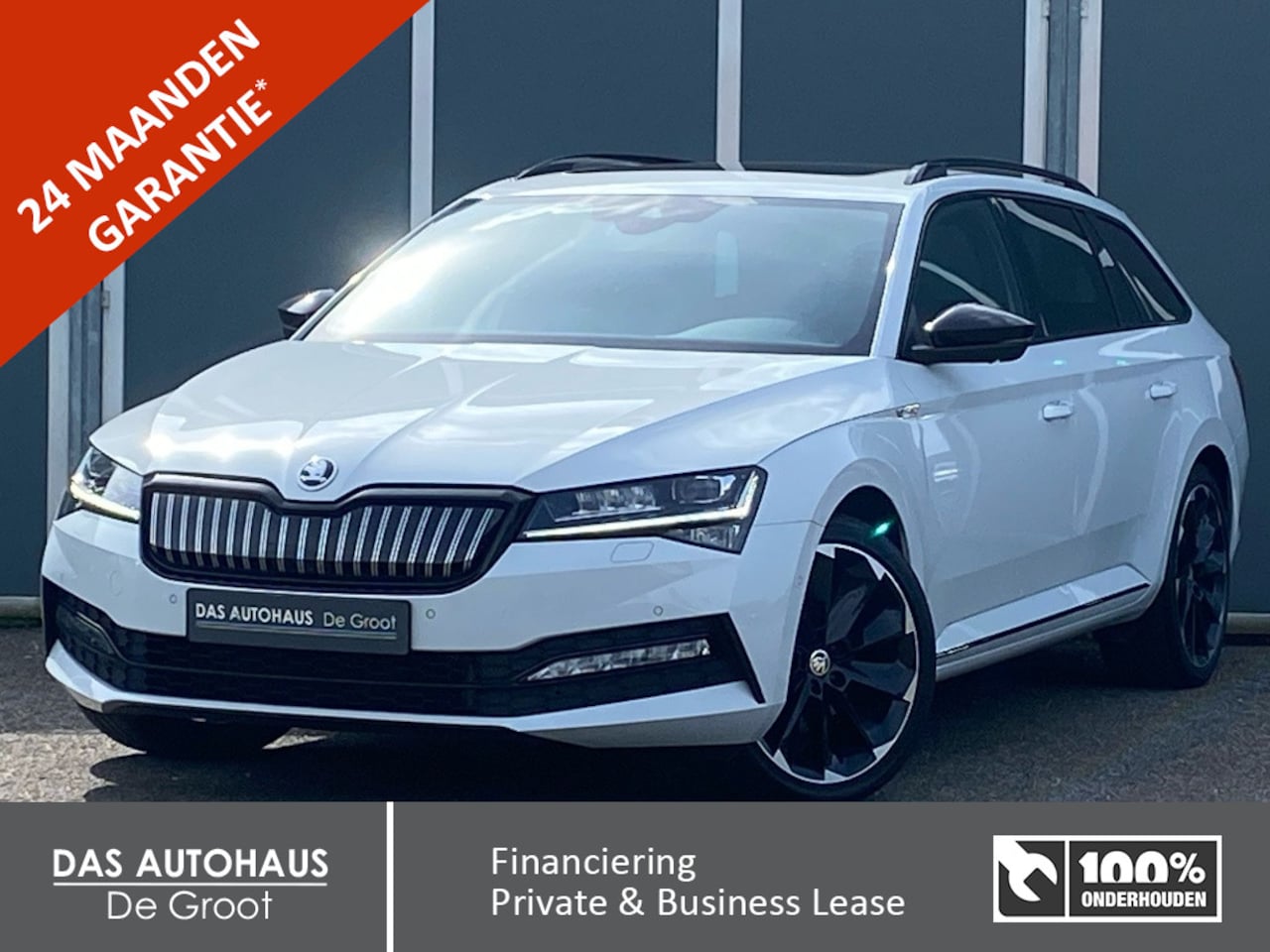 Skoda Superb Combi - 1.4 TSI iV 218pk Sportline | Canton | 360 Camera | Panoramadak | - AutoWereld.nl