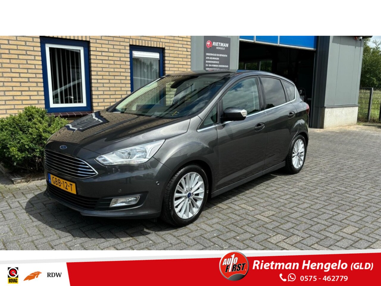 Ford C-Max - - NAVI- CLIMA- STUUR+STOERLV 1.5 Titanium - AutoWereld.nl