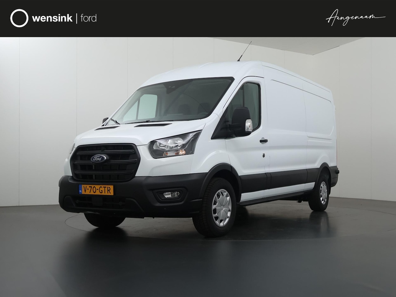 Ford Transit - 350 2.0 TDCI L3H2 Trend Navigatie | Stoelverwarming | Trekhaak 2500 KG AHW | Airco | 3-Zit - AutoWereld.nl