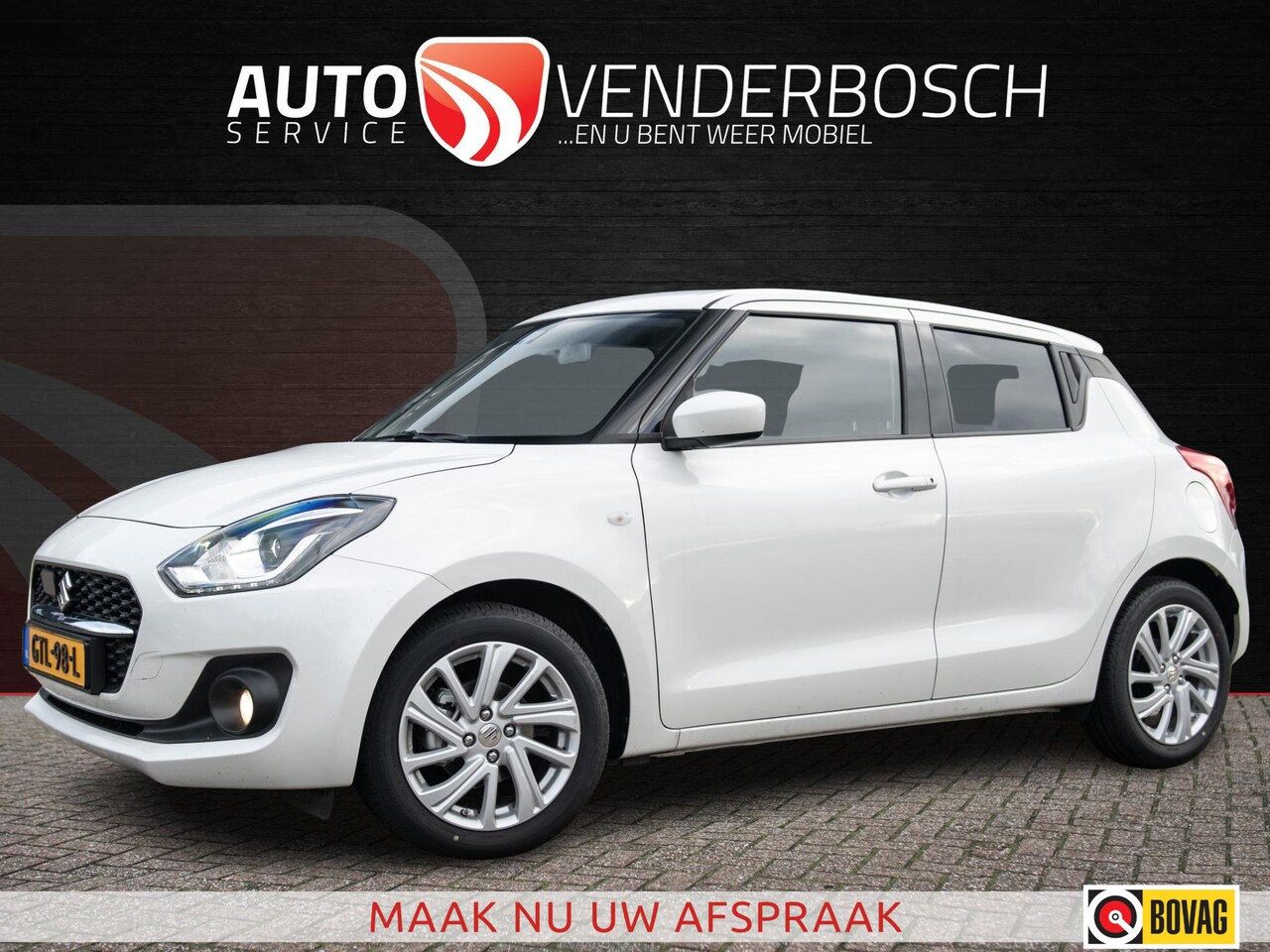 Suzuki Swift - 1.2 Select Smart Hybrid 83pk | Apple CarPlay | Camera | LED - AutoWereld.nl